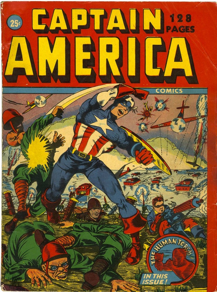CAPTAIN AMERICA COMICS CAPTAIN AMERICA COMICS