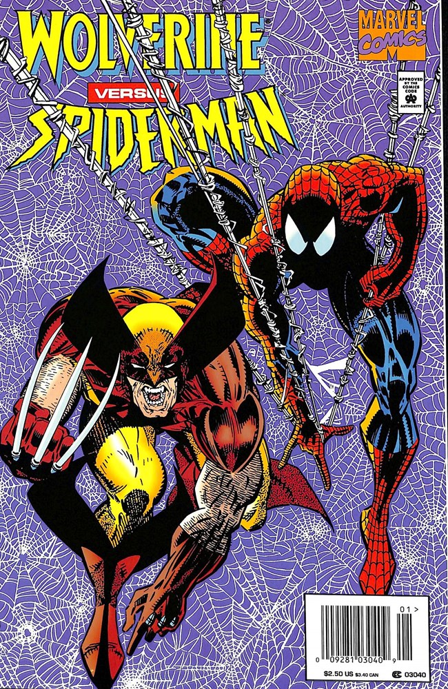 WOLVERINE VERSUS SPIDER-MAN #1B