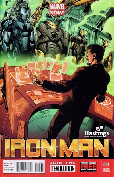 IRON MAN #1-HAST