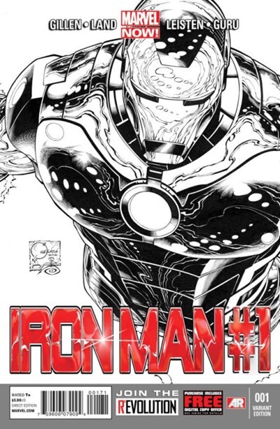 IRON MAN #1-RI-D