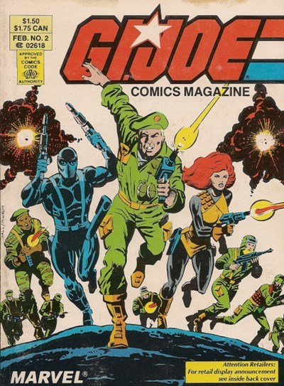 G.I. JOE COMICS MAGAZINE #2