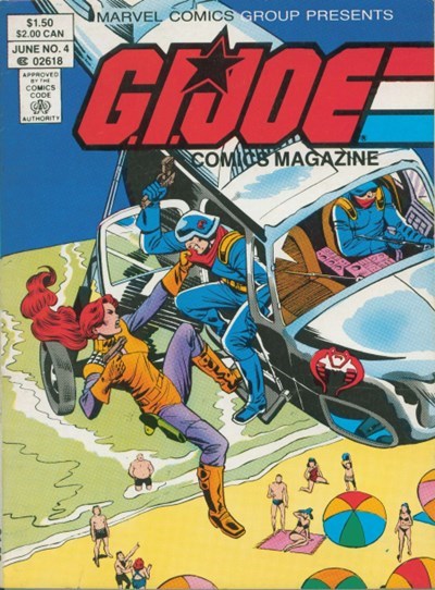 G.I. JOE COMICS MAGAZINE #4