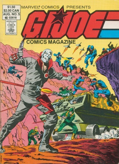 G.I. JOE COMICS MAGAZINE #5
