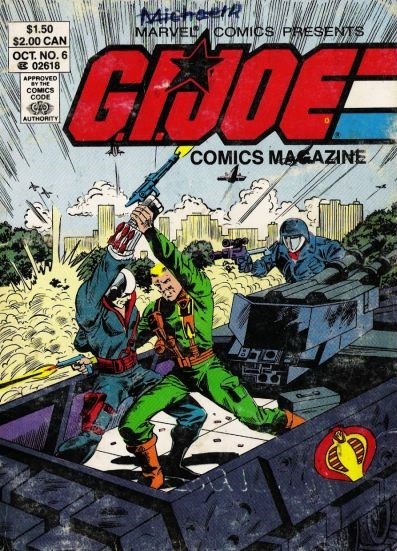 G.I. JOE COMICS MAGAZINE #6