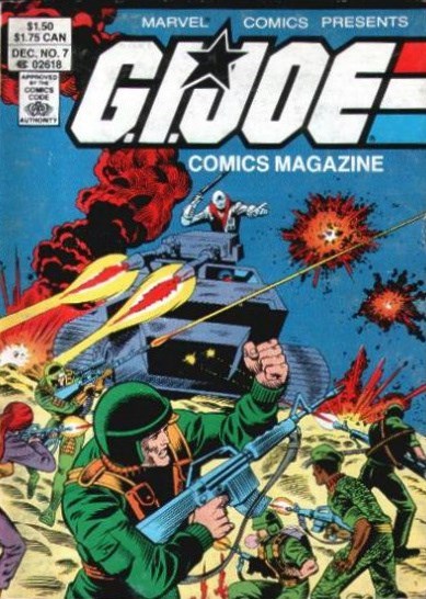 G.I. JOE COMICS MAGAZINE #7