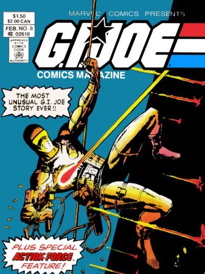 G.I. JOE COMICS MAGAZINE #8