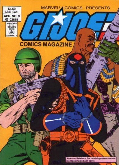 G.I. JOE COMICS MAGAZINE #9