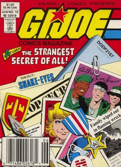 G.I. JOE COMICS MAGAZINE #10