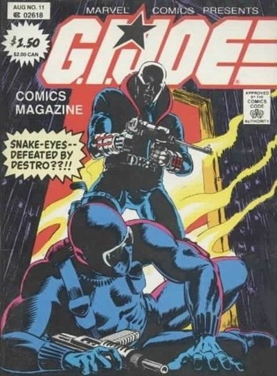 G.I. JOE COMICS MAGAZINE #11