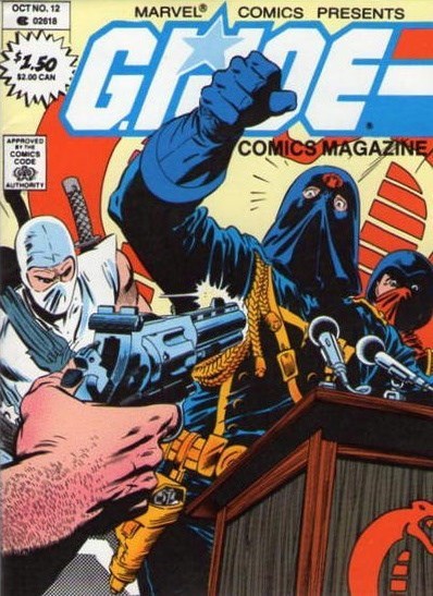 G.I. JOE COMICS MAGAZINE #12
