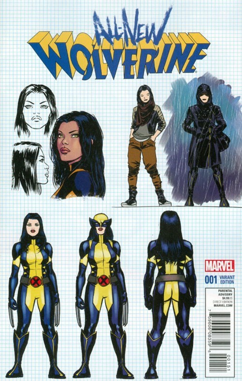 ALL-NEW WOLVERINE #1-RI-B