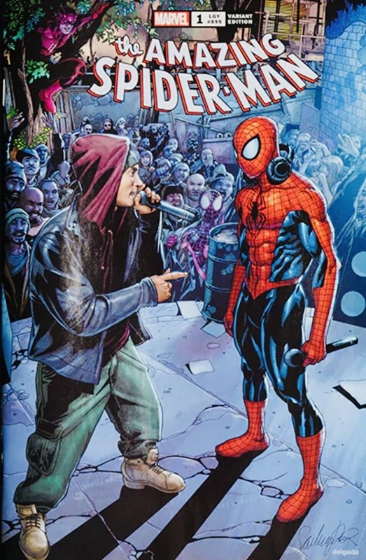 THE AMAZING SPIDER-MAN #1-HUSTL