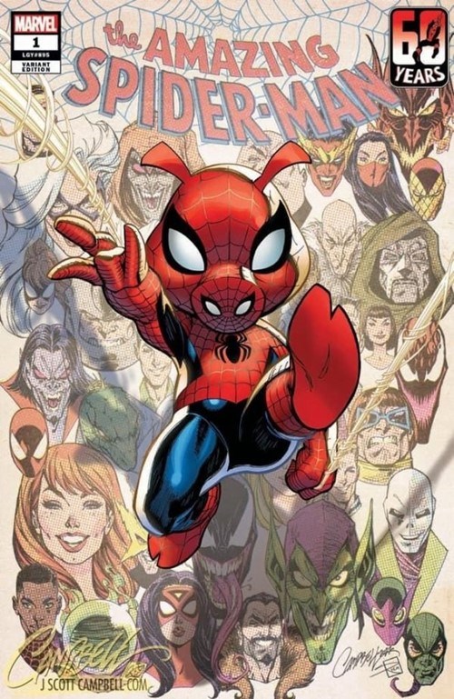THE AMAZING SPIDER-MAN #1-JSC-F