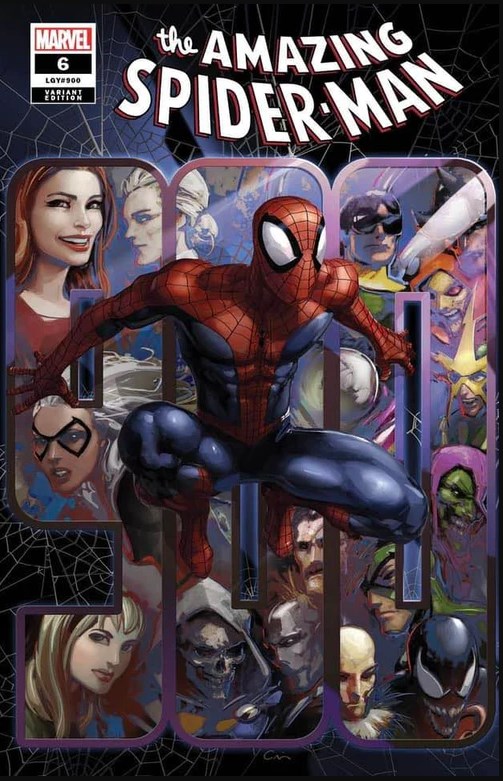 THE AMAZING SPIDER-MAN #6-BFLAG