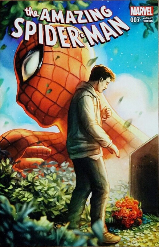 THE AMAZING SPIDER-MAN #7-ILLUM