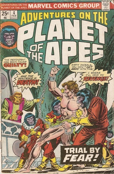 ADVENTURES ON THE PLANET OF THE APES #4