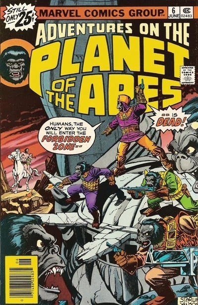 ADVENTURES ON THE PLANET OF THE APES #6
