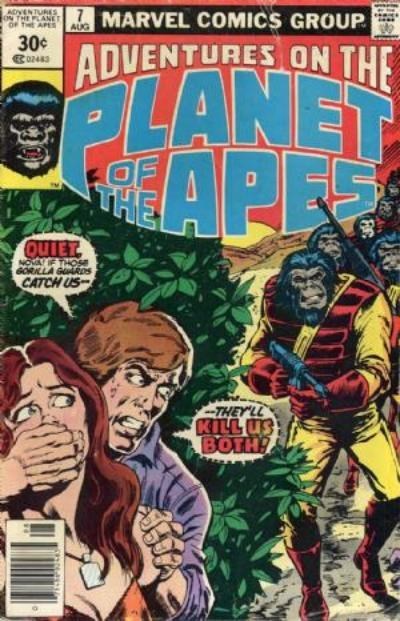 ADVENTURES ON THE PLANET OF THE APES #7B