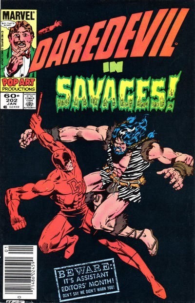 DAREDEVIL #202B
