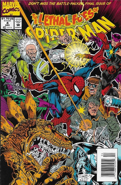 LETHAL FOES OF SPIDER-MAN #4B