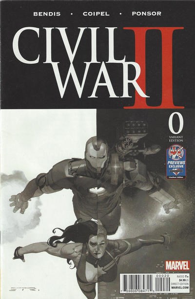 CIVIL WAR II #0-PX