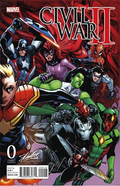 CIVIL WAR II #0-SLCOL
