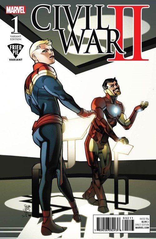 CIVIL WAR II #1-FRIED