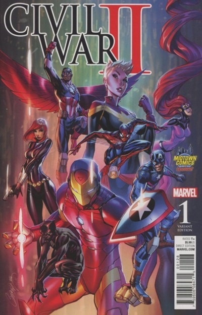 CIVIL WAR II #1-MID