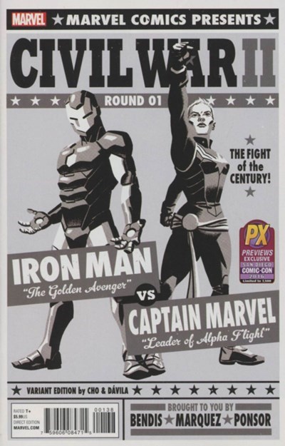 CIVIL WAR II #1-PX