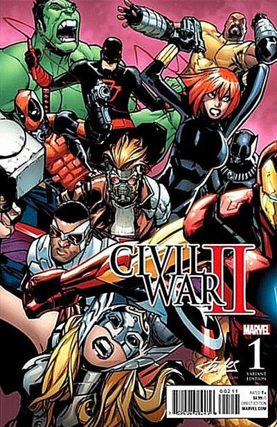 CIVIL WAR II #1-SLCOL