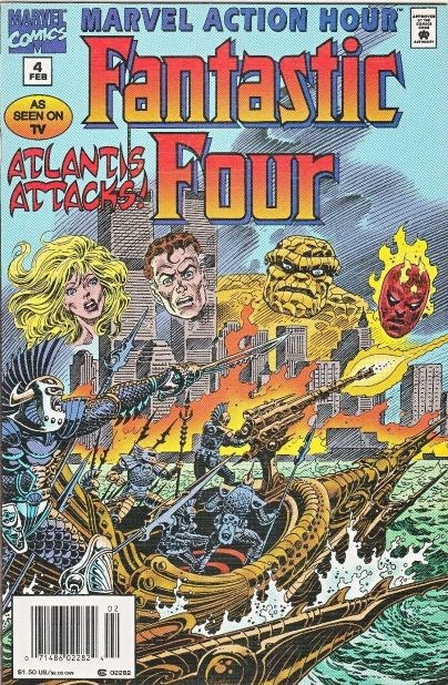 MARVEL ACTION HOUR: FEATURING THE FANTASTIC FOUR #4B