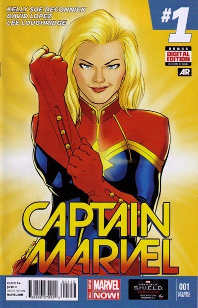 CAPTAIN MARVEL #1-2nd