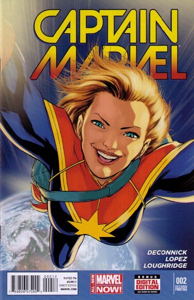 CAPTAIN MARVEL #2-2nd