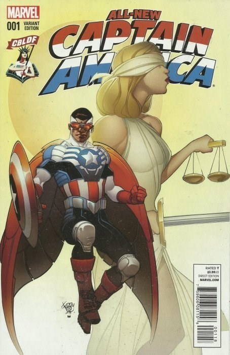 ALL-NEW CAPTAIN AMERICA #1-CBLDF