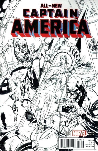 ALL-NEW CAPTAIN AMERICA #1-SLCOL-B