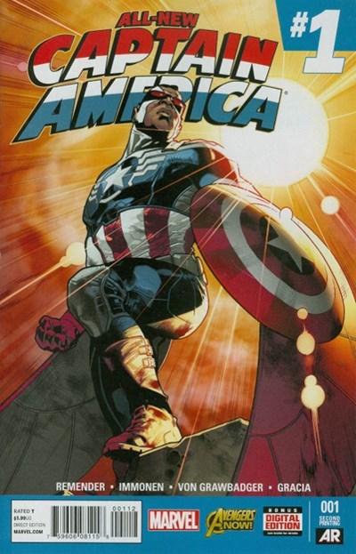 ALL-NEW CAPTAIN AMERICA #1-2nd