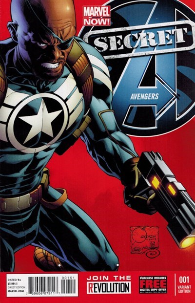 SECRET AVENGERS #1-RI-B