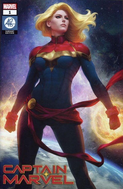 CAPTAIN MARVEL #1-ART