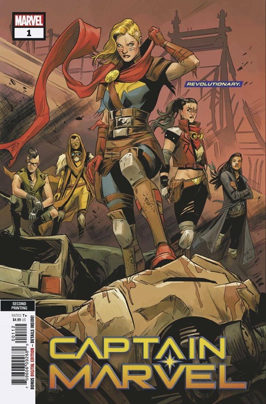 CAPTAIN MARVEL #1-2nd