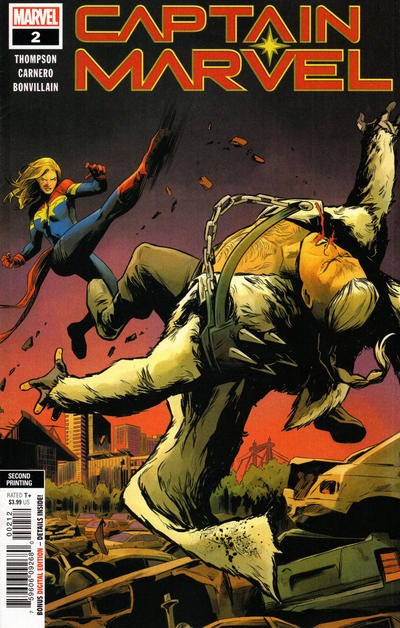 CAPTAIN MARVEL #2-2nd