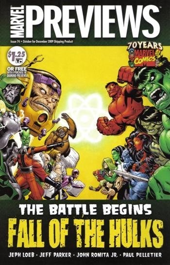 MARVEL PREVIEWS #74