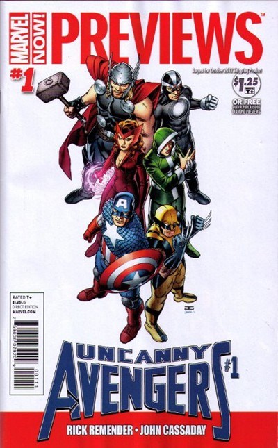 MARVEL PREVIEWS #108