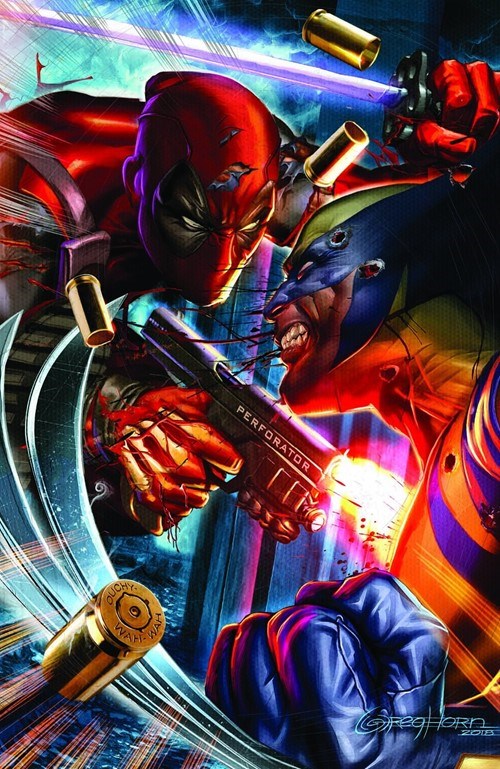 DEADPOOL #1-HORN-B