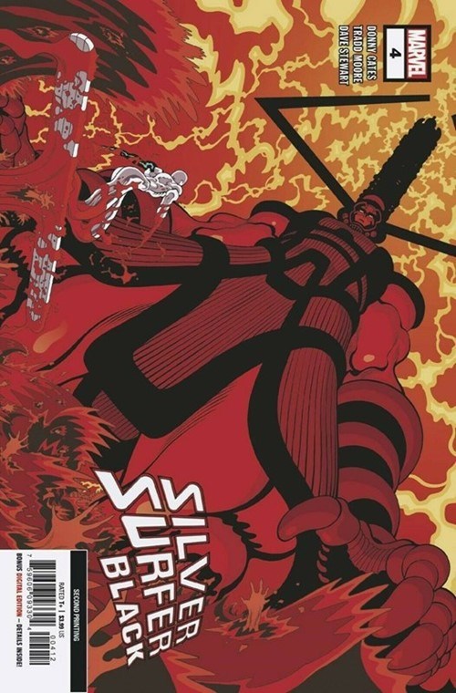 SILVER SURFER: BLACK #4-2nd