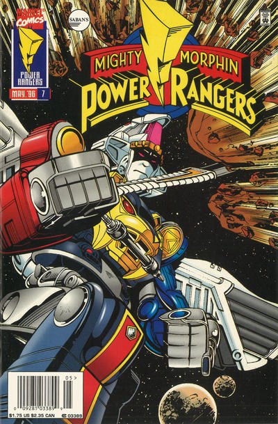 MIGHTY MORPHIN POWER RANGERS #7B