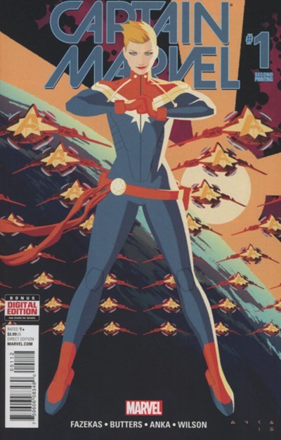 CAPTAIN MARVEL #1-2nd