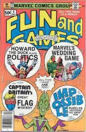 MARVEL FUN AND GAMES #4