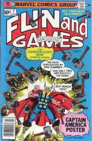 MARVEL FUN AND GAMES #7