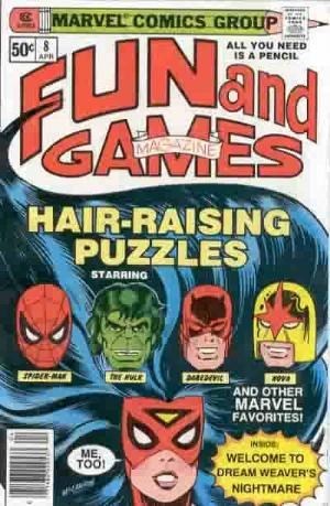 MARVEL FUN AND GAMES #8