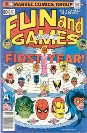 MARVEL FUN AND GAMES #12